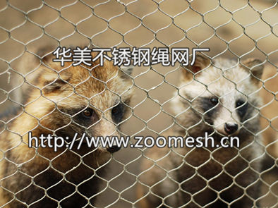 狼笼舍网、不锈钢狐狸防护网、黑熊笼舍防护网