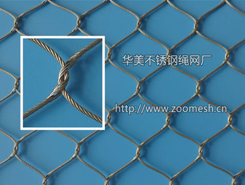 金属柔性网/钢丝绳交织网