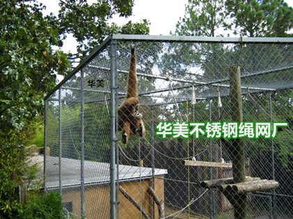 不锈钢绳猴笼防护网